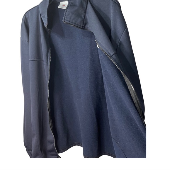 UNITED STATES OLYMPIC COMMITTEE Front Zip Fleece Lined Jacket USA Embroidered XL - Picture 3 of 7